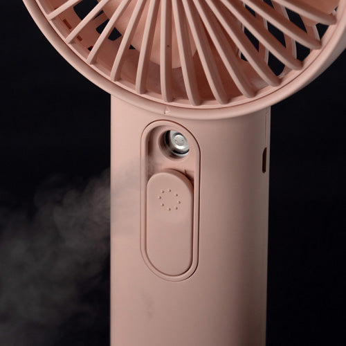 ファン+ミストで急速冷感 ミストハンディファン