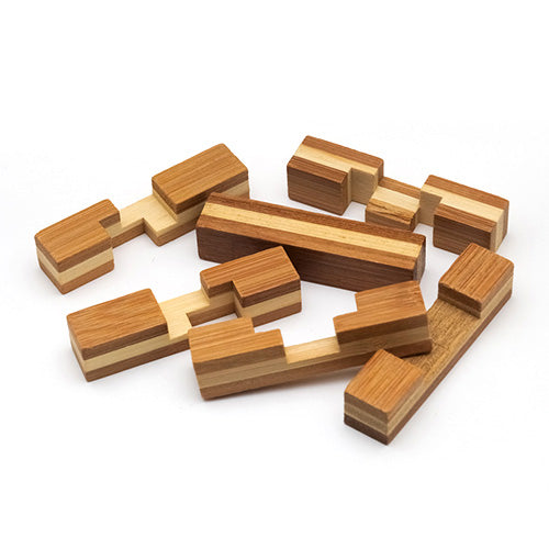 おうち時間で脳を刺激!立体パズル 孔明鎖(初級・Beginner編) BT-KSB03